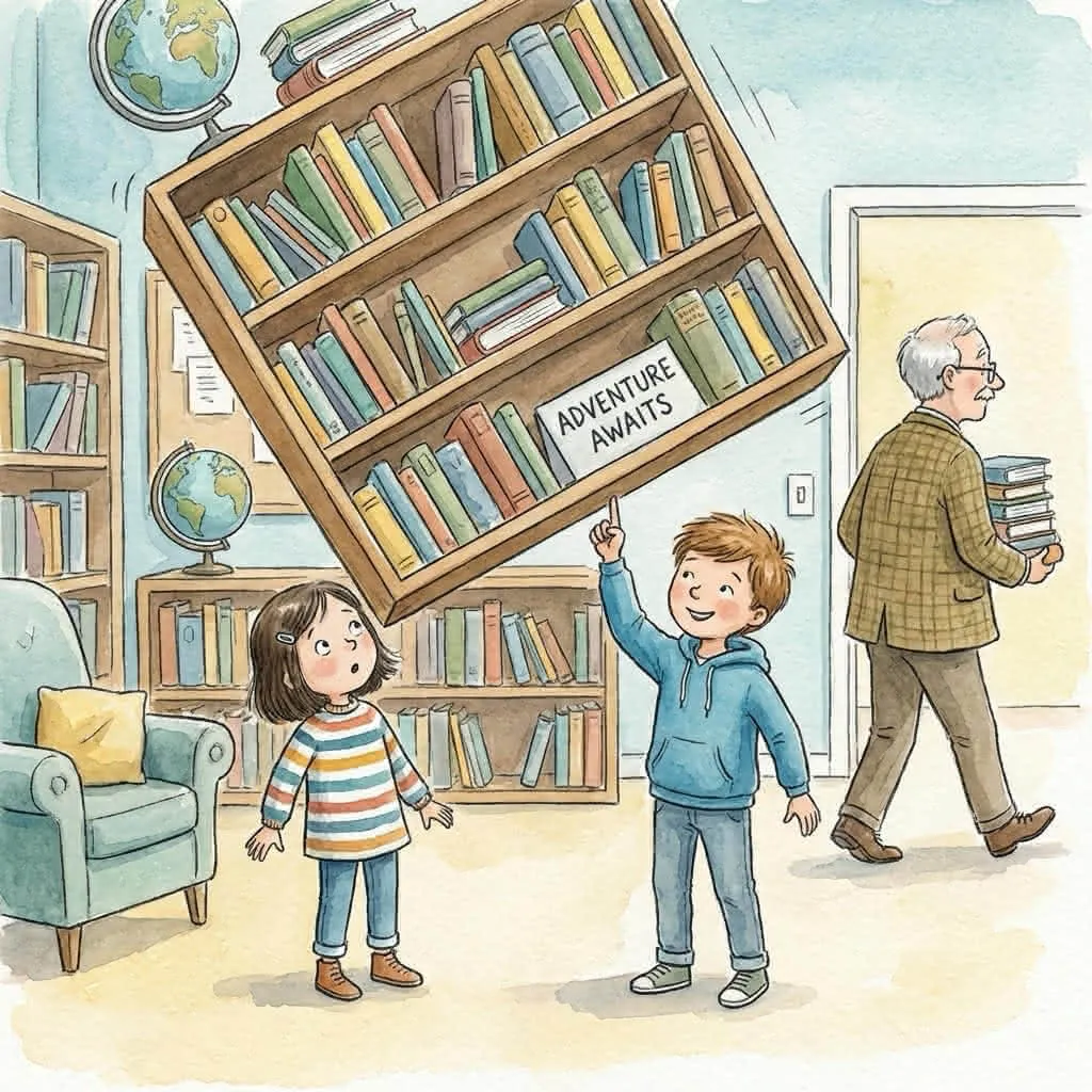 Illustratie bij De Boekenkast