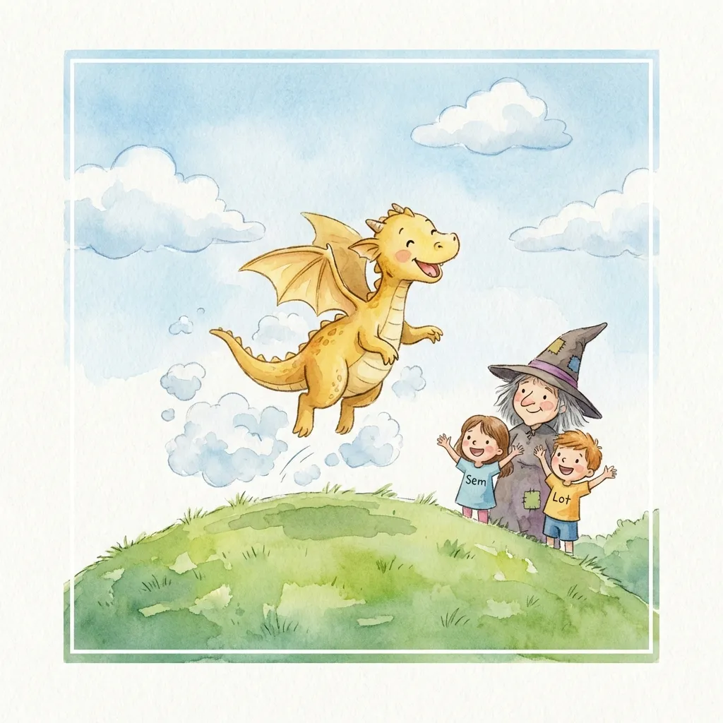 Illustratie bij De Draak Kan Vliegen