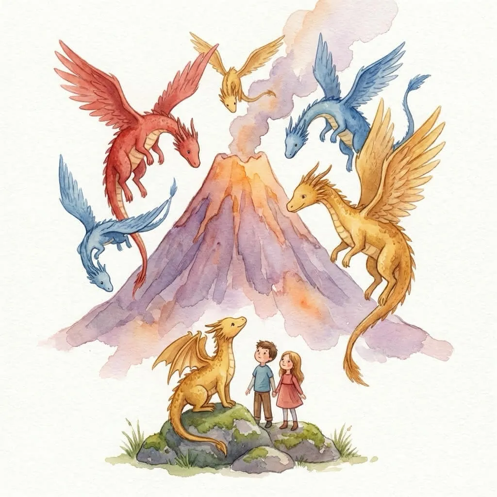 Illustratie bij De Gouden Draken