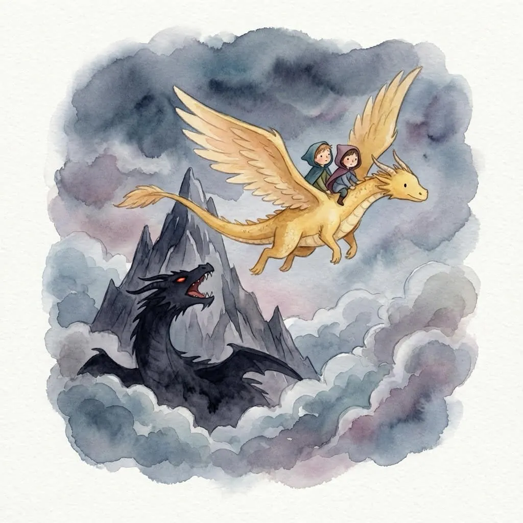 Illustratie bij De Vlucht