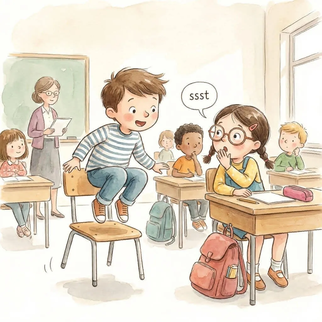 Illustratie bij evi kijkt