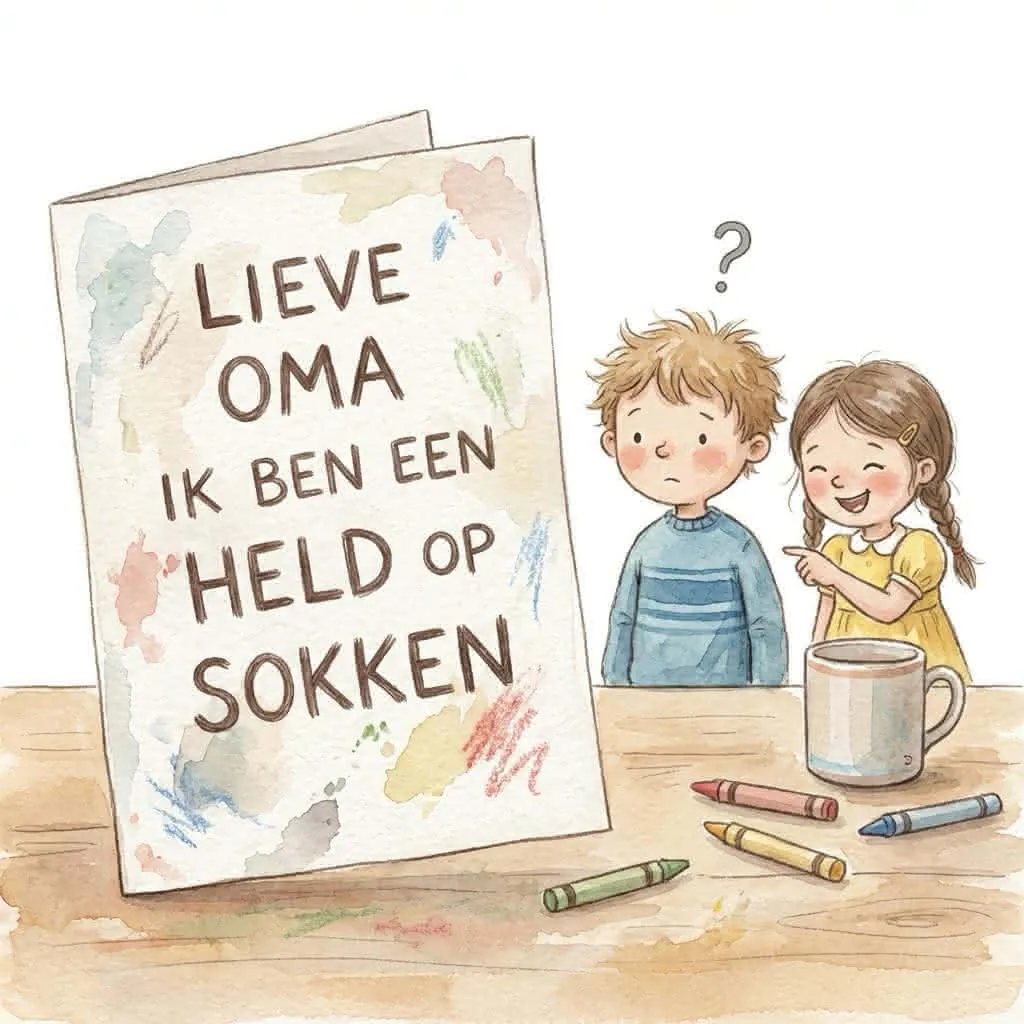 Illustratie bij Held op Sokken