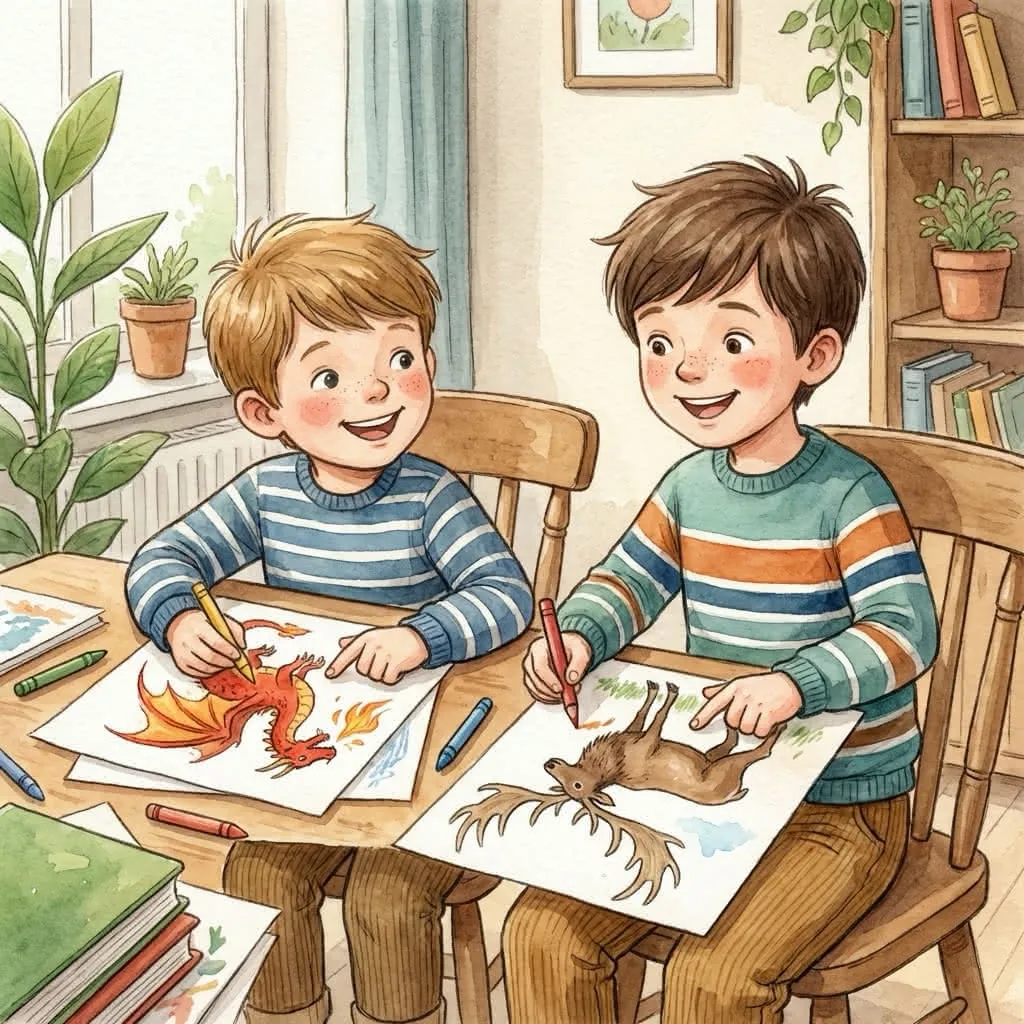 Illustratie bij Zonder Woorden